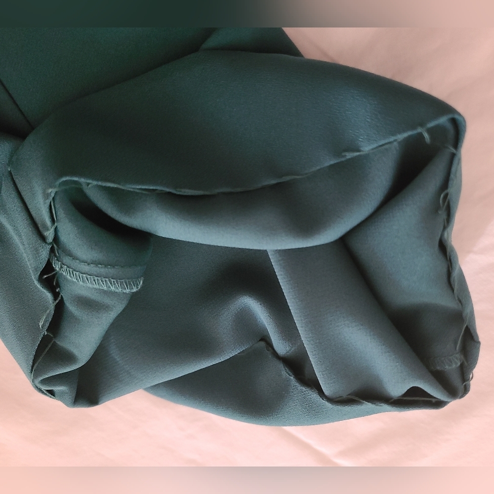 Lilly Pulitzer Kavia Bow Front Straight Leg Jumpsuit Hosta Green Size 2 - Picture 14 of 14